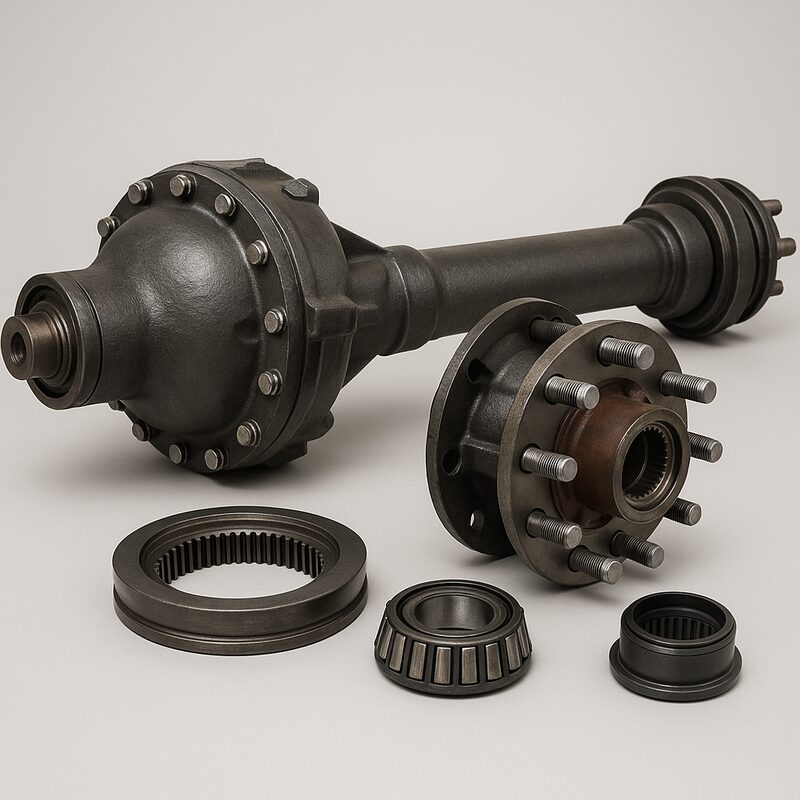 Truck axle components